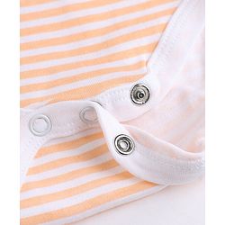 Babyhug 100% Cotton Interlock Knit Full Sleeves Onesie With Animal Print Pack of 3 - Pink & Blue