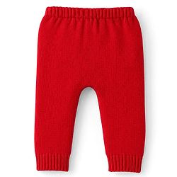Babyhug Knit Full Sleeves Sweater Set with Truck Design - Red