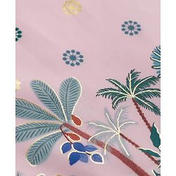 Babyhug 100% Cottom 100% Cotton Cambric Woven Floral Printed Full Sleeves Kurta Pajama Set - Pink
