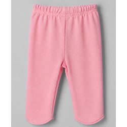 Babyhug Cotton Footed Bootie Legging With Floral Print Pack of 3 - Pink White Green