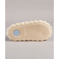 Cute Walk by Babyhug Clogs Back Strap Closure Clogs with Dino Applique - Beige / Blue