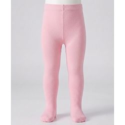 Cutewalk By Babyhug Anti-Bacterial Tights Pack Of 3 - Pink , Black & White