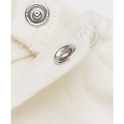 Babyhug 100% Cotton Knit T-Shirt with Full Sleeves with Bunny Floral & Butterfly Applique in Offwhite