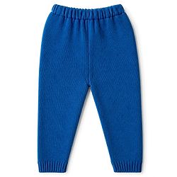Babyhug Knit Full Sleeves Striped Sweater Set - Blue