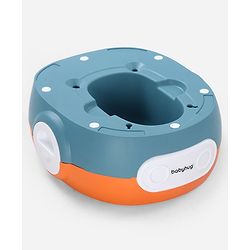 Babyhug 3-in-1 Potty Chair and Toilet Training Seat - Blue & Red| Step Stool| Toilet Seat| Removable Potty Pot| Anti-Slip Pads| Supportive Handles| Splash Guard| Suitable for 1-5 Years Boys & Girls
