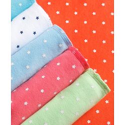 BABYHUG COTTON KNIT TERRY HAND AND FACE TOWEL PACK OF 8