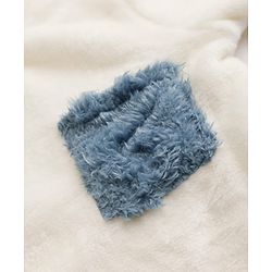 Babyhug Velour Knit Full Sleeves T-Shirt & Pajama Winter Night Suit - White & Blue