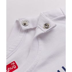 Babyhug 100% Cotton Knit Half Sleeves T-Shirts with Striped & Boat Print Pack of 3 - Red White & Blue