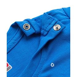 Babyhug 100% Cotton Knit Full Sleeves T-Shirt & Pyjama Night Suit with Astronaut Print - Blue
