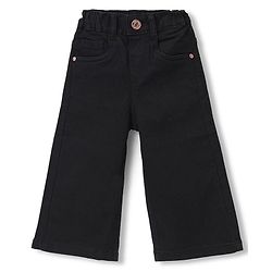 Babyhug Cotton Mix Denim Full Length Washed Jeans With Stretch -Dark Blue