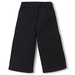 Babyhug Cotton Mix Denim Full Length Washed Jeans With Stretch -Dark Blue
