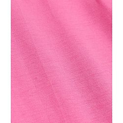 Babyhug Cotton Elastane Knit Full Length Solid Leggings - Fuchsia