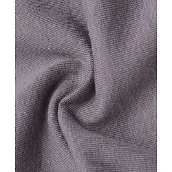 Babyhug Cotton Elastane Knit Full Length Solid Leggings - Grey