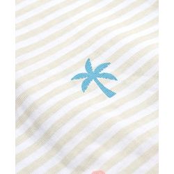 Babyhug Cotton Knit Full Sleeeves Front Open Co Ords Shirt & Pyjama Night Suit With Nautical Theme Print - Brown