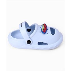 Cute Walk by Babyhug Marvel Clogs with Spider-Man Applique - Blue