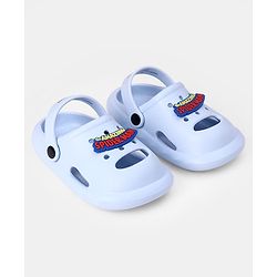 Cute Walk by Babyhug Marvel Clogs with Spider-Man Applique - Blue