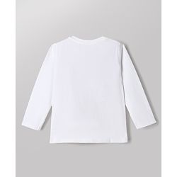 Babyhug Disney Single Jersey Knit Full Sleeves T-Shirt & Pyjama Night Suit with Winnie the Pooh Graphics - White