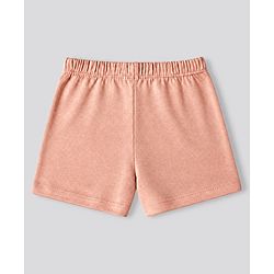Babyhug 100% Cotton Single Jersey Knit Striped Trunk with Dinosaur Print Pack of 3 - White & Peach