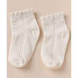 Cute Walk by Babyhug Anti-bacterial Ankle Length Socks With Animal Design Pack of 3 - Pink White Grey