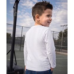Babyhug Marvel Cotton Single Jersey Knit T-Shirt with Full Sleeves and Spiderman Print in White for 6-9 Months