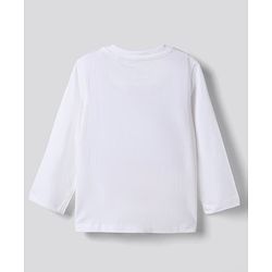 Babyhug Disney Single Jersey Knit Full Sleeves T-Shirt & Pyjama Night Suit with Winnie the Pooh Graphic - White