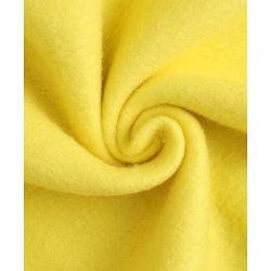 Babyhug Fleece Knit Heavy Gauge Warm Hooded Sweat Jacket with Full Sleeves - Yellow