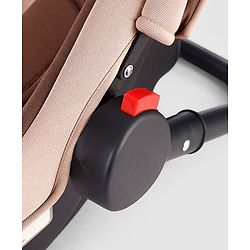 Babyhug Cloud Cradle 3-in-1 Baby Carry Cot  White Grey| Rocker & Baby Seat| Safety Harness| Adjustable Canopy| Lightweight Portable Design| Removable & Washable Cover| 015 Months