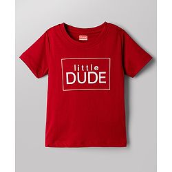 Babyhug Knit Full Sleeves Solid Blazer With Text Printed T-Shirt - Ivory