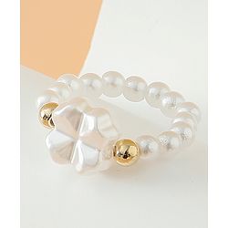 Babyhug Free Size Jewellery Set for Girls - Off White