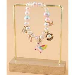 Babyhug Free Size Bracelets for Girls - White