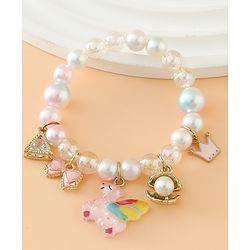 Babyhug Free Size Bracelets for Girls - White