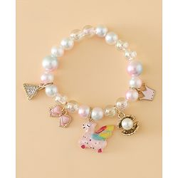 Babyhug Free Size Bracelets for Girls - White