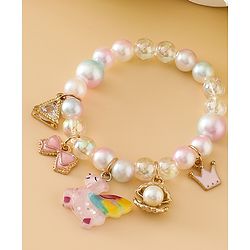 Babyhug Free Size Bracelets for Girls - White