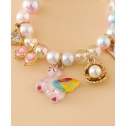 Babyhug Free Size Bracelets for Girls - White