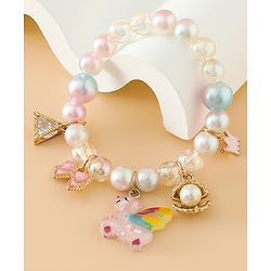 Babyhug Free Size Bracelets for Girls - White