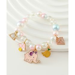Babyhug Free Size Bracelets & Bangles Set for Girls - Pink