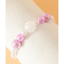 Babyhug Free Size Jewellery Set for Girls - Dark Pink