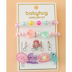 Babyhug Free Size Jewellery Set for Girls - Lilac