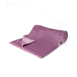 Babyhug Super Soft Coral Fleece Baby Blanket Lavender| Soft & Cozy| Baby Safe| Machine Washable| Travel Friendly| Baby Bedding| Warm Blanket for Newborns & Babies