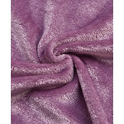 Babyhug Super Soft Coral Fleece Baby Blanket Lavender| Soft & Cozy| Baby Safe| Machine Washable| Travel Friendly| Baby Bedding| Warm Blanket for Newborns & Babies