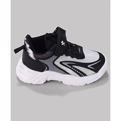 Cute Walk by Babyhug Velcro Closure Sneaker Shoes - Black