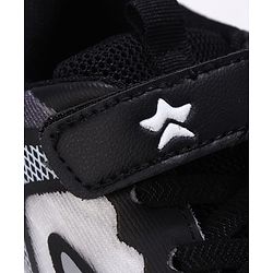Cute Walk by Babyhug Velcro Closure Sneaker Shoes - Black