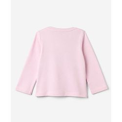 Babyhug 100% Cotton Interlock Knit Full Sleeves T-Shirts With Flower & Butterfly Print Pack Of 3 - Purple White & Pink