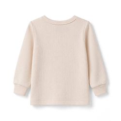 Babyhug Disney Interlock Knit Full Sleeves Thermal Inner Wear with Minnie Mouse Print - Light Peach