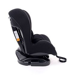 Babyhug Cruise Convertible Reclining Car Seat with Side Impact Protection - Blue & Black