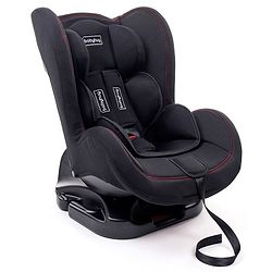 Babyhug Cruise Convertible Reclining Car Seat with Side Impact Protection - Blue & Black