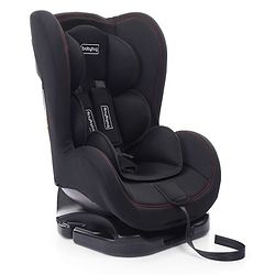 Babyhug Cruise Convertible Reclining Car Seat with Side Impact Protection - Blue & Black