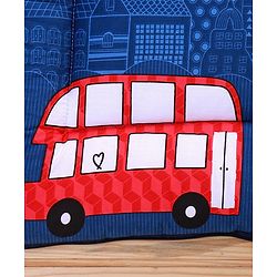 Babyhug Cotton Sleeping Bag City Buzz Print - Blue