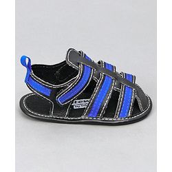 Cute Walk By Babyhug Closed Toe Sandal Style Booties - Blue