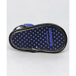 Cute Walk By Babyhug Closed Toe Sandal Style Booties - Blue